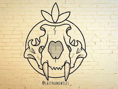 Dog Skull design dogs graphic artist graphic design illustration lifestyle