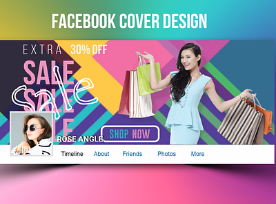 Facebook Cover Design adobe illustrator adobe photoshop branding facebook banner facebook cover graphic design illustration social media banner