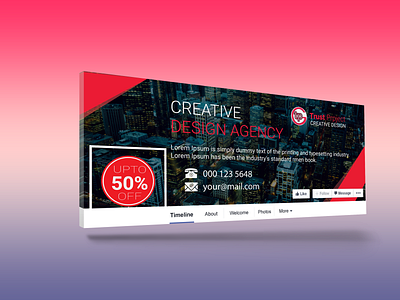 Business Facebook Cover Design