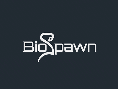 biospawn logo branding fishing fishing baits logo outdoor vector