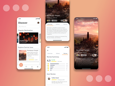 Traveling UI App