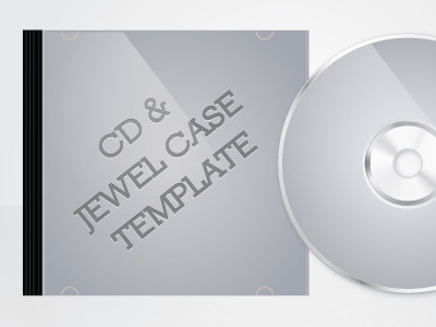 vector cd & jewel case template cd jewel case template vector