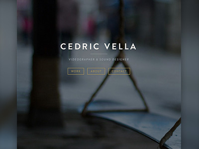 Cedric Vella Website