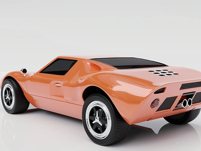 Ford GT40 Render blender design product product design render