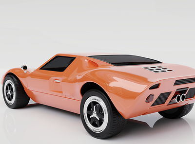 Ford GT40 Render blender design product product design render