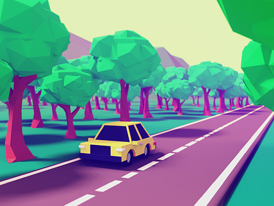 Low Poly Car