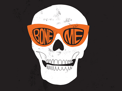 Skull art illustration scary skeleton skull spooky sunglasses