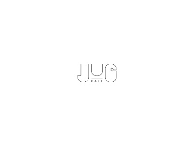 JUG LOGO || cafe branding cafe cofee design drink food hot icon illustration logo typography