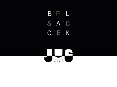 JUG CAFE || BLACK SPACE adobe art direction balck branding coffe dark drink icon idea identity illustration illustrator jug logo mug typography
