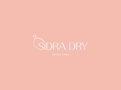 Sidra dry logo design apple brand branding clean resume clothes fashion identitydesign illustration illustrator laundry logo love luxury logo typography woosh