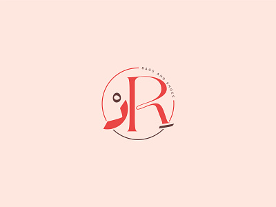 RED branding design fashion icon illustration logo red typography