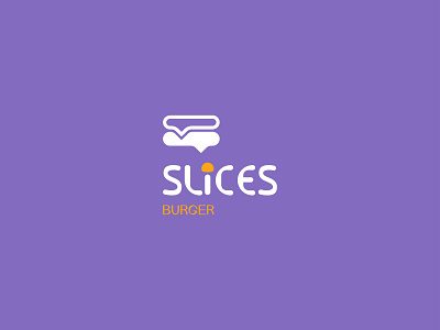 Slices Burger branding burger design fashion food graphic design icon illustration logo restaurant typography ui ux vector