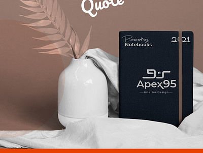 Apex Notebook branding design illustrator logo