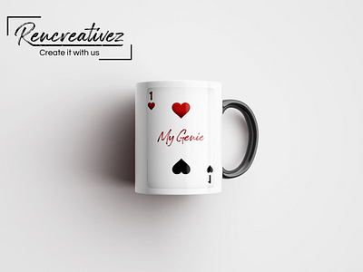 Mug Design Genie branding illustration illustrator logo minimal photoshop