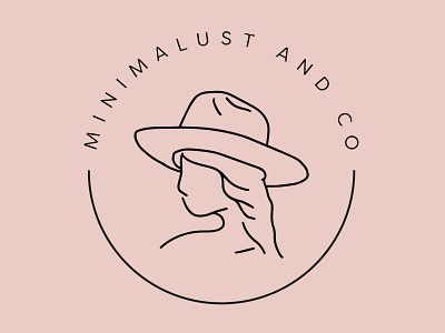 Minimalust & Co branding graphic design logo minimalist logo