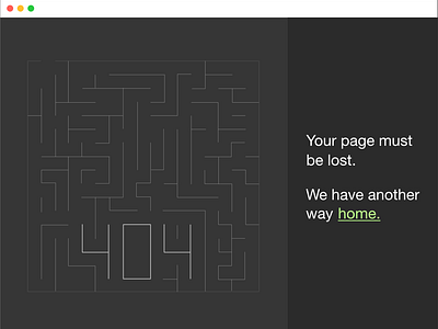 404 maze