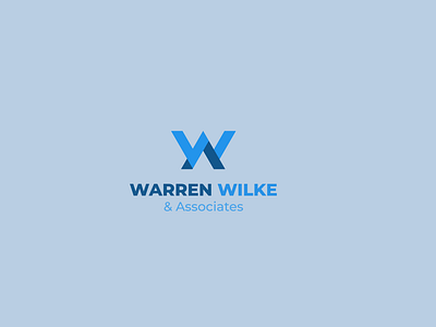 Warren Wilke & Associates - Logo Design V.1 agency logo association branding business logo company logo design fiverr freelance freelance design freelancer freelancewebdesigner graphic designer illustrator logo design team logo ux warren web design web designer wilke