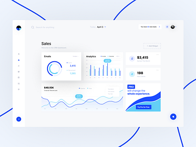 Business Management Web (Desktop) App Dashboard - UI/UX Design