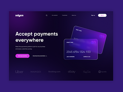 Payment platform concept adobe xd design figma finance payment platform typography ui design ux web design