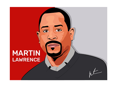 MARTIN LAWRENCE cartoon celebrity character art concept art illustration