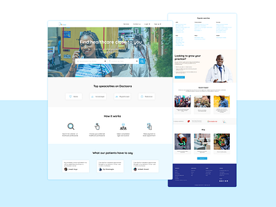 Doctoora Health Homepage