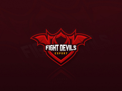 Fight Devils ESPORT Logo emblem design emblem logo esport esportlogo esports logo game gamer gamer logo gaming gaming logo logo logodesign