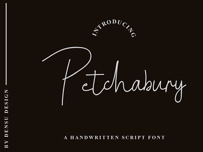 Petchabury Font