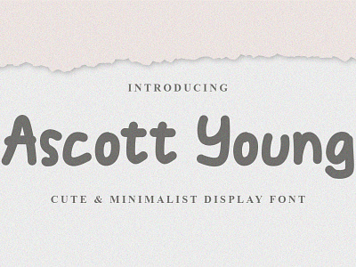 Ascott Young Font