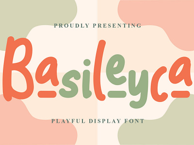 Basileyca Font branding design display font graphicdesign handlettering handwritten font illustration logo unique