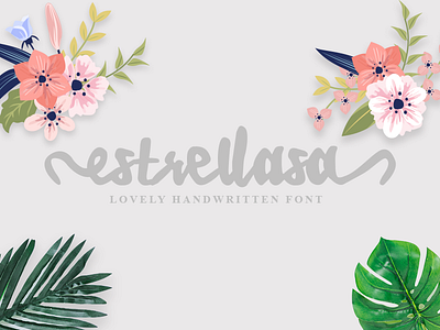 Estrallasa Font branding cool designs display estrellasa font fonts full graphicdesign handlettering handwritten invitation link logo logos make minimal minimalist stationery unique