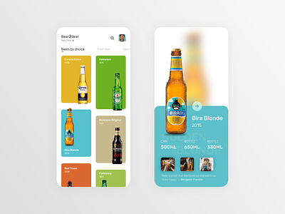 BEER APP CONCEPT app design mobile app mobile ui ui ui ux ui design ui trends uiux user experience user interface design userinterface ux ux design