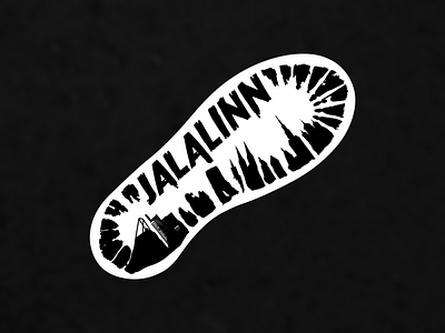 "Jalalinn" or "Footcity" logo sticker