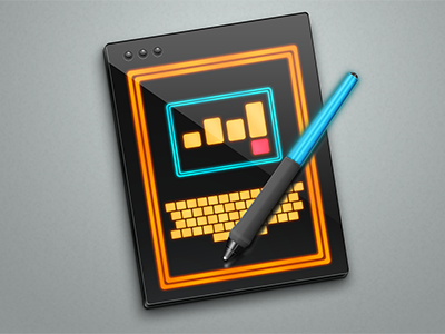 Tron icon wip 10 dribble