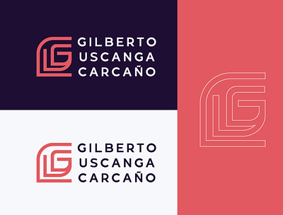 GUC branding design logotipo monograma political campaign political logo vector