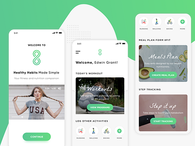 8fit Workouts App Redesign