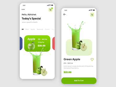 Juice App Concept