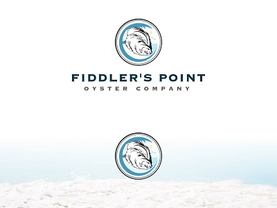 Fiddler s Point Oyster Company Logo app app design illustrator logo ui web website