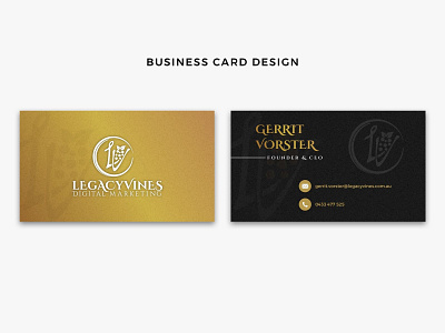 Business Cards app design illustration logo ui ux vector web website