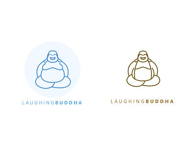 Laughing Buddha Logo Design