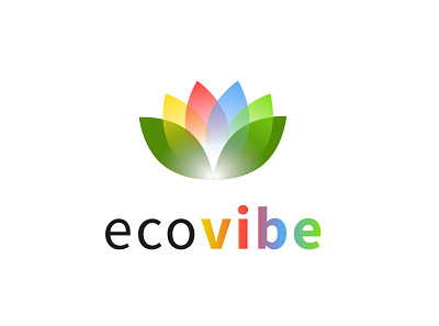 Eco Vibe Logo Design branding creative identity illustration inspiration logo