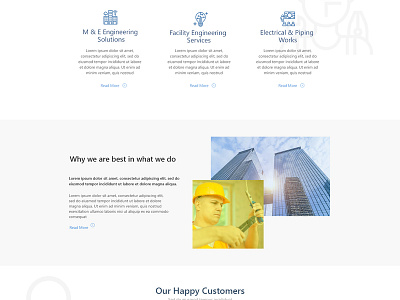 Home page design