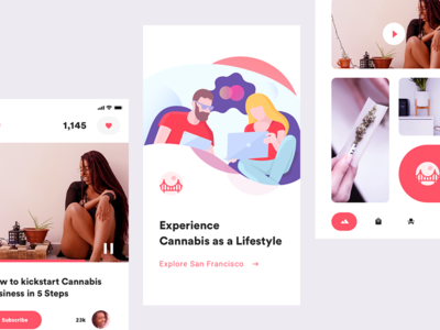 Lyfe - Social App android app cannabis community feed ios san francisco social