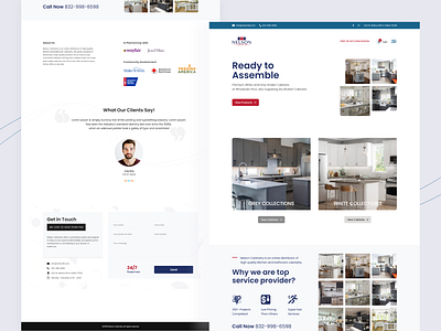 Furniture production brand - Landing Page furniture store landing page ui design ux design