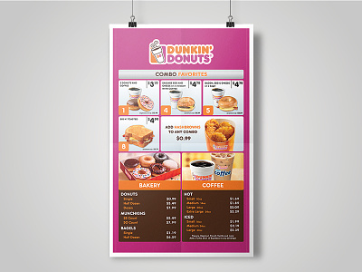 Dunkin' Donuts Poster