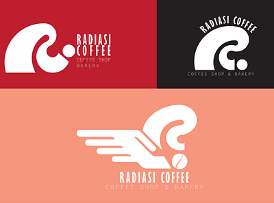 radiasi coffee branding coffee coffeeshop identity logo opinion theme