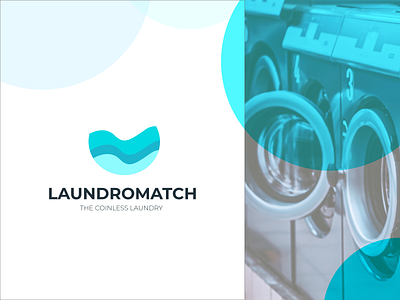 Laundromatch - Logo Concept app branding concept design logo xd
