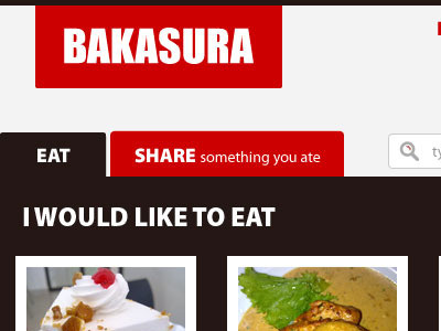 Bakasura Logo and Tabs logo tabs