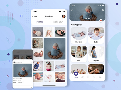 Gallery Ui Mobile App Screens