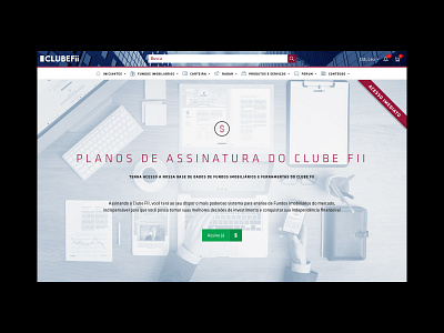 Clube FII - Planos de Assinatura Start android app app design button design interaction interface ios minimal mobile modern page product design sketch ui user interface ux web design website