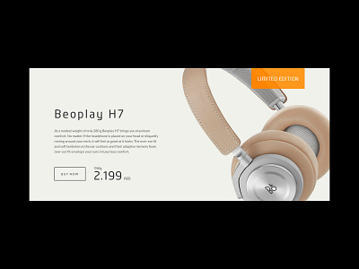 Etisalat - Beoplay Module android app app design beoplay buy now design digital design headphone interface ios mobile music product design ui user interface ux web design website